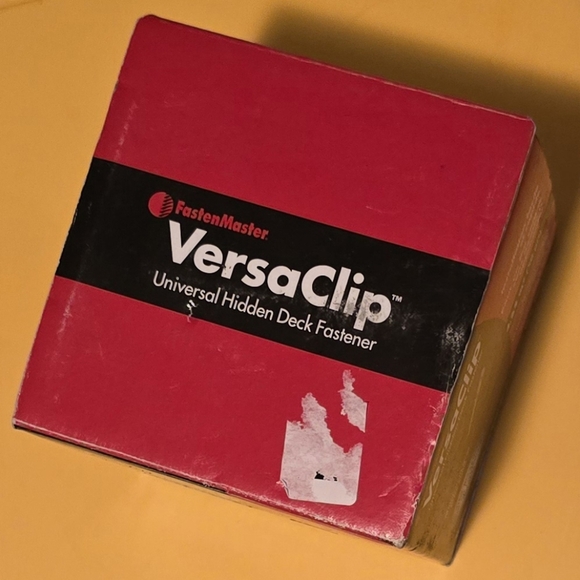 FastenMaster FMVC-50 Versaclip 90-Count Black Self-Drilling Clip Deck Hidden - Picture 3 of 5